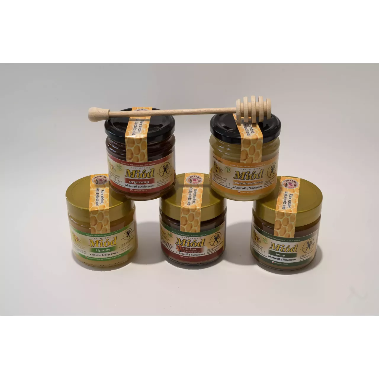 Miód lipowy 250 g z Nałęczowa