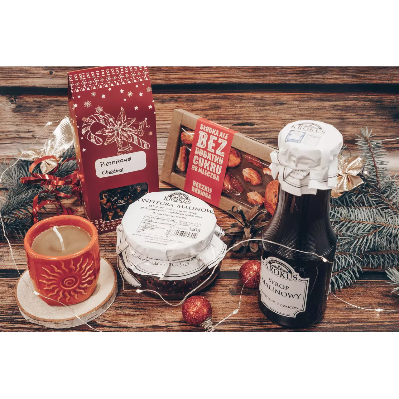 Świąteczny zestaw upominkowy PIERNIKOWA CHATKA