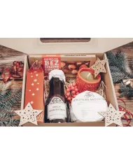 Świąteczny zestaw upominkowy PIERNIKOWA CHATKA