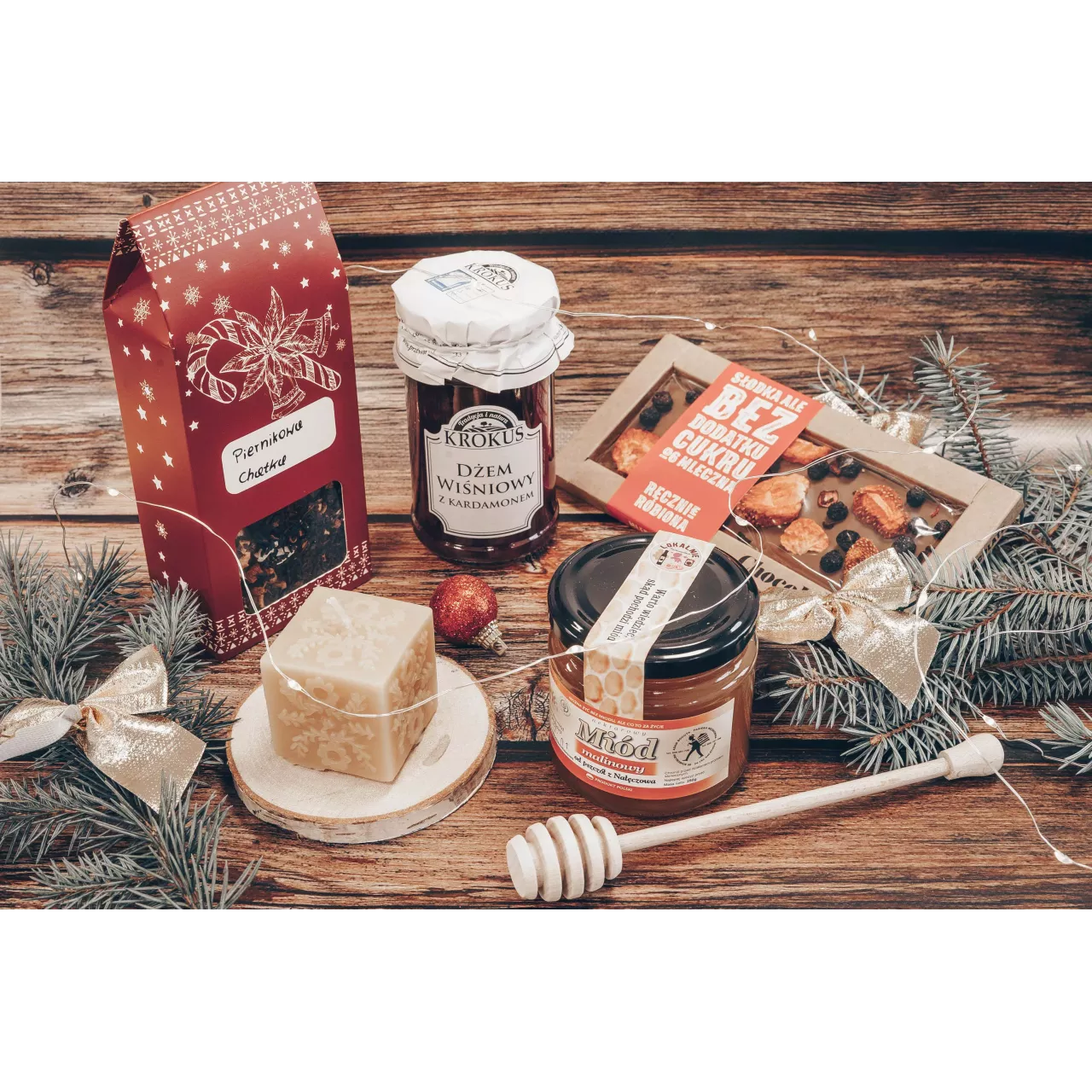Świąteczny zestaw upominkowy ZAPACH ŚWIĄT