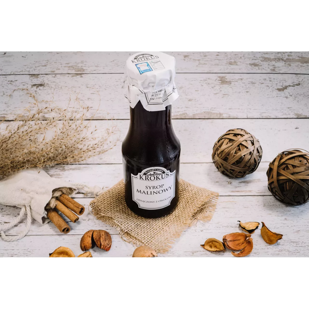 Syrop malinowy - KROKUS 280ml