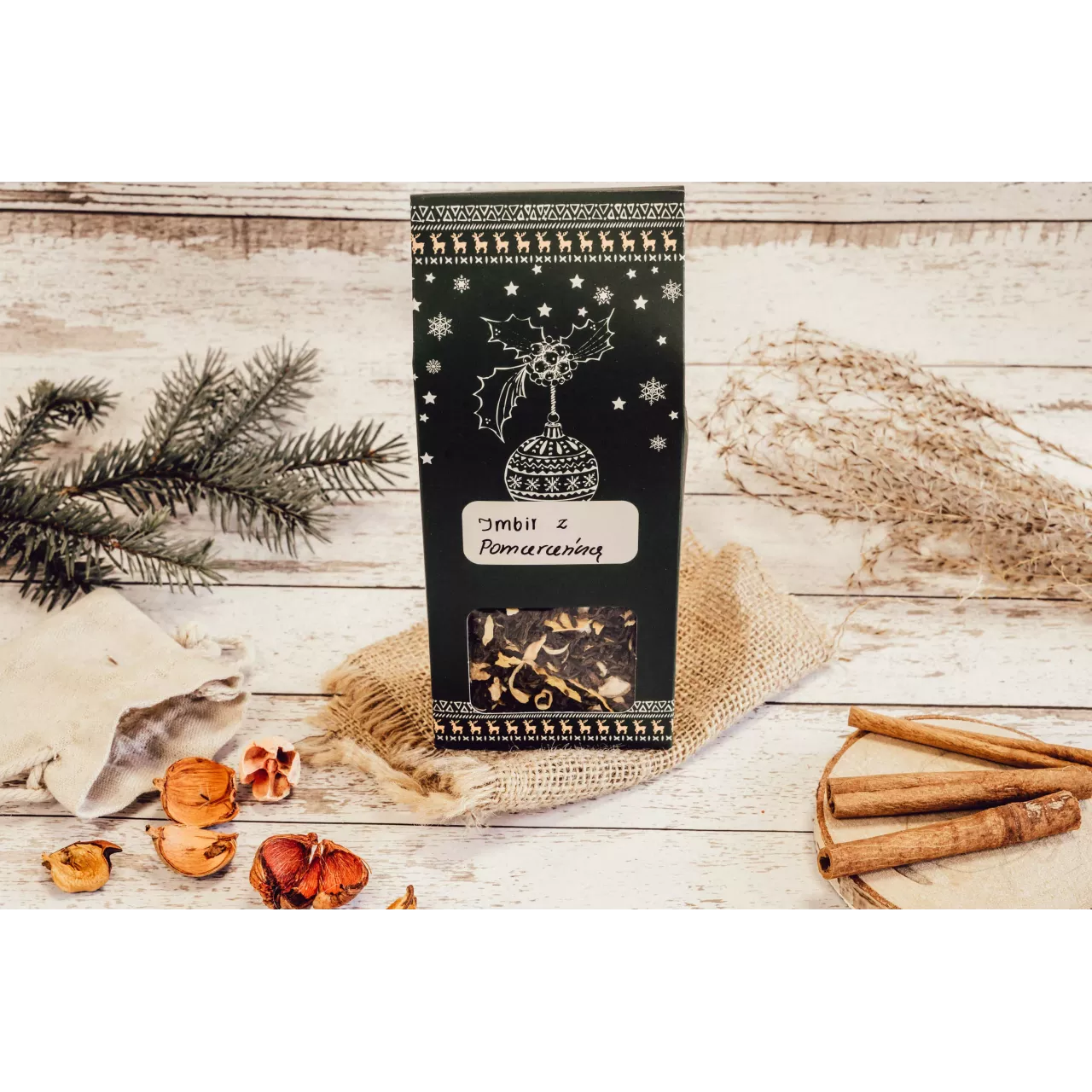 Herbata  zimowa z imbirem 50 g