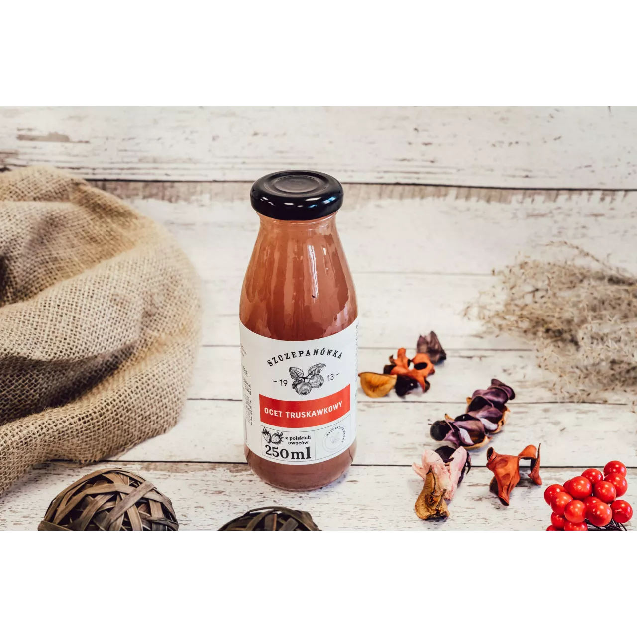 Ocet truskawkowy, Szczepanówka 250 ml