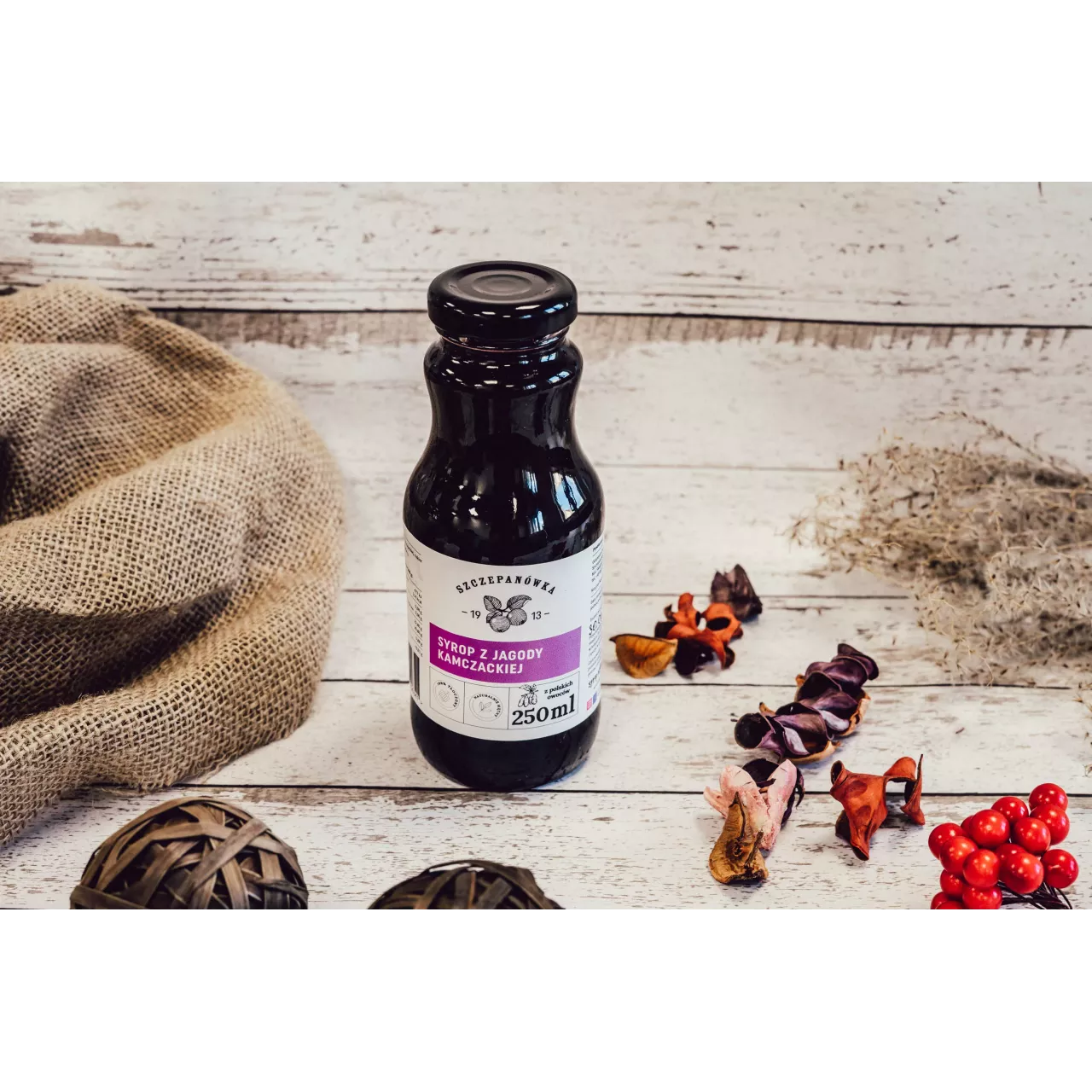 Syrop z jagody kamczackiej Szczepanówka 250ml