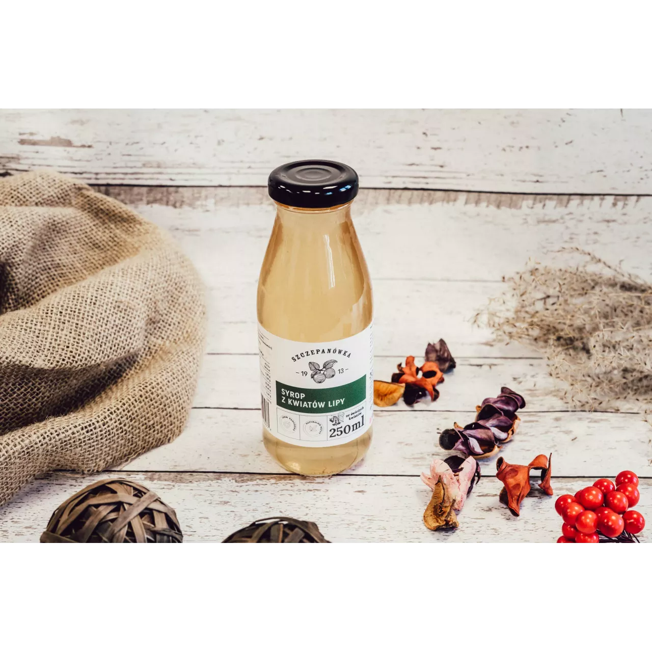 Syrop z kwiatów lipy, Szczepanówka 250 ml