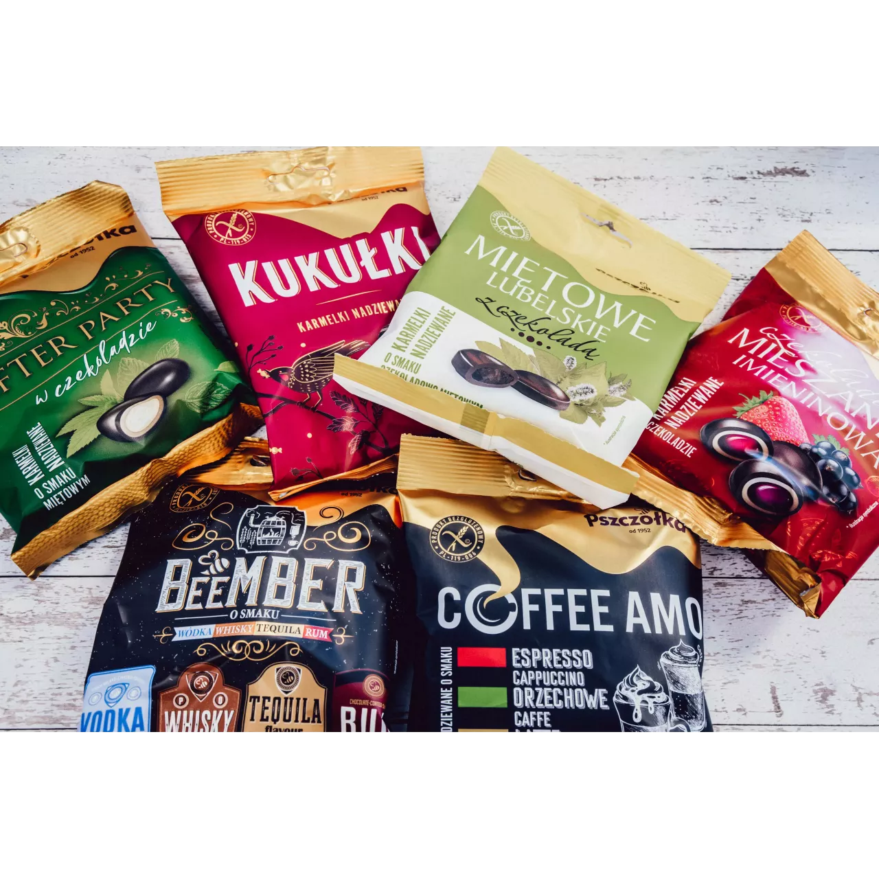 Cukierki Coffee Amo Pszczółka 100 g