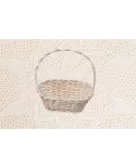 koszyk biały mniejszy