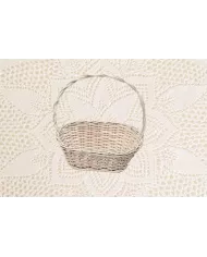 koszyk biały mniejszy