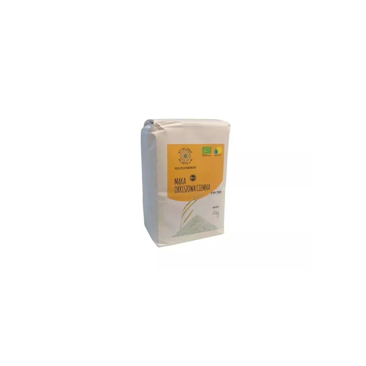 Mąka Orkiszowa Ciemna BIO 1kg
