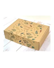 Karton 35|25|9 cm Wesołych Świąt