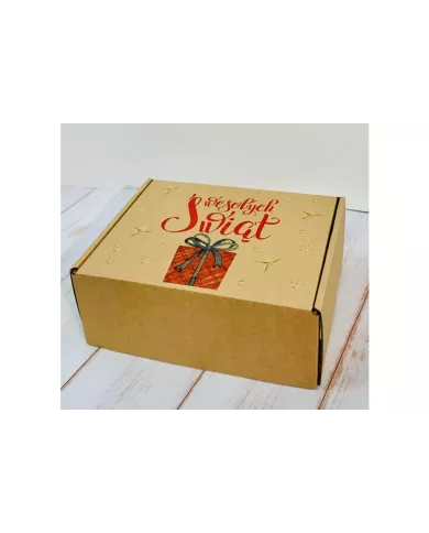 Karton Czerwony Prezent 25|20|10 cm