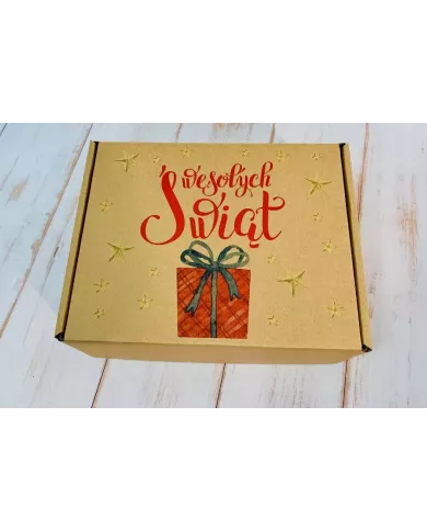 Karton Czerwony Prezent 25|20|10 cm