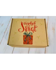 Karton Czerwony Prezent 25|20|10 cm