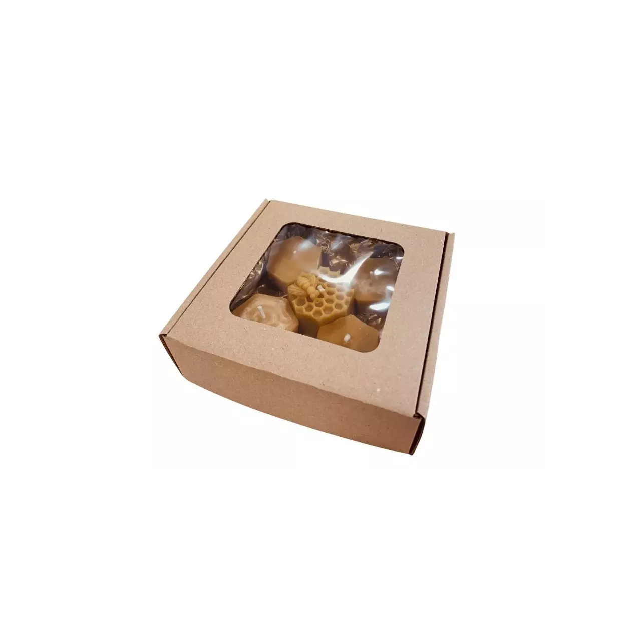 Zestaw naturalnych świeczek