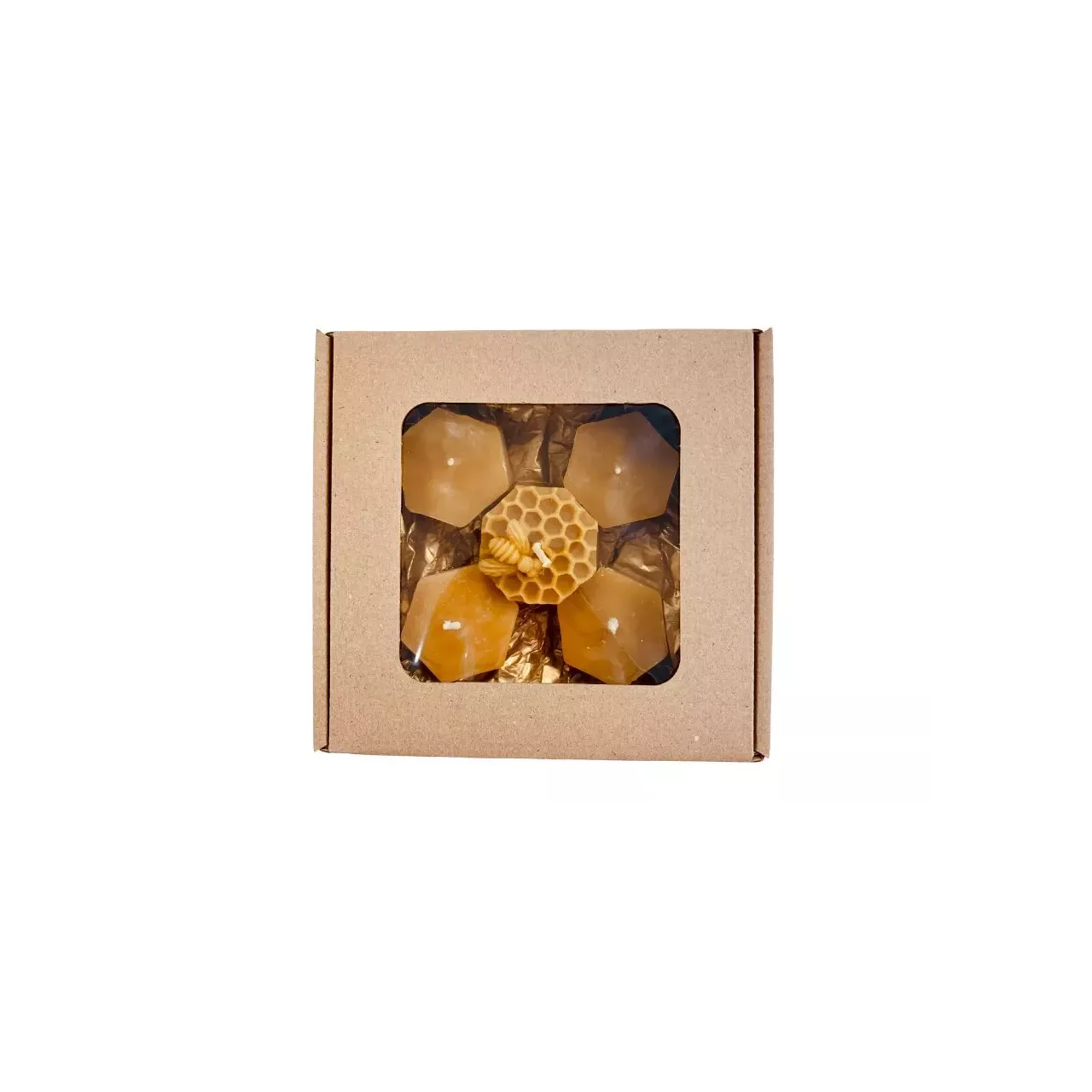 Zestaw naturalnych świeczek