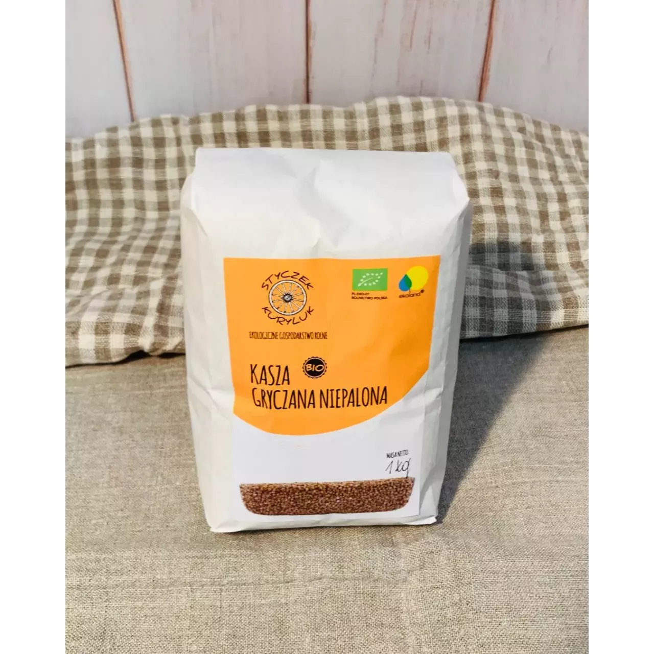 Kasza Gryczana Niepalona BIO 1kg