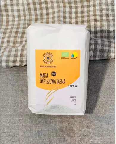 Mąka Orkiszowa Jasna BIO 1kg