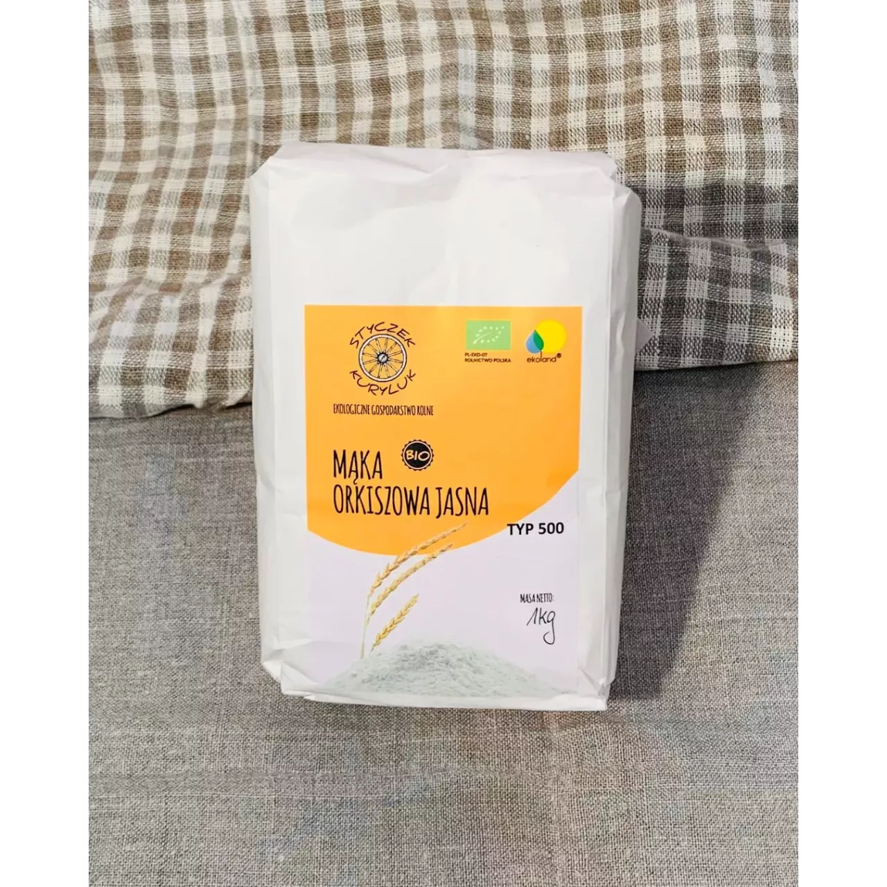 Mąka Orkiszowa Jasna BIO 1kg