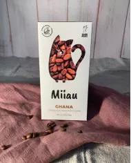 Miiau mleczna z kawą GHANA - ręcznie robiona - 90 g