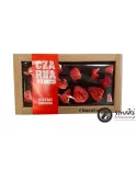 Czekolada CZARNA - truskawka liofilizowana 105 g