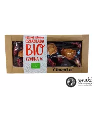 Czekolada czarna BIO  truskawka i jeżyna 53 g