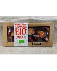Czekolada czarna BIO  truskawka i jeżyna 53 g