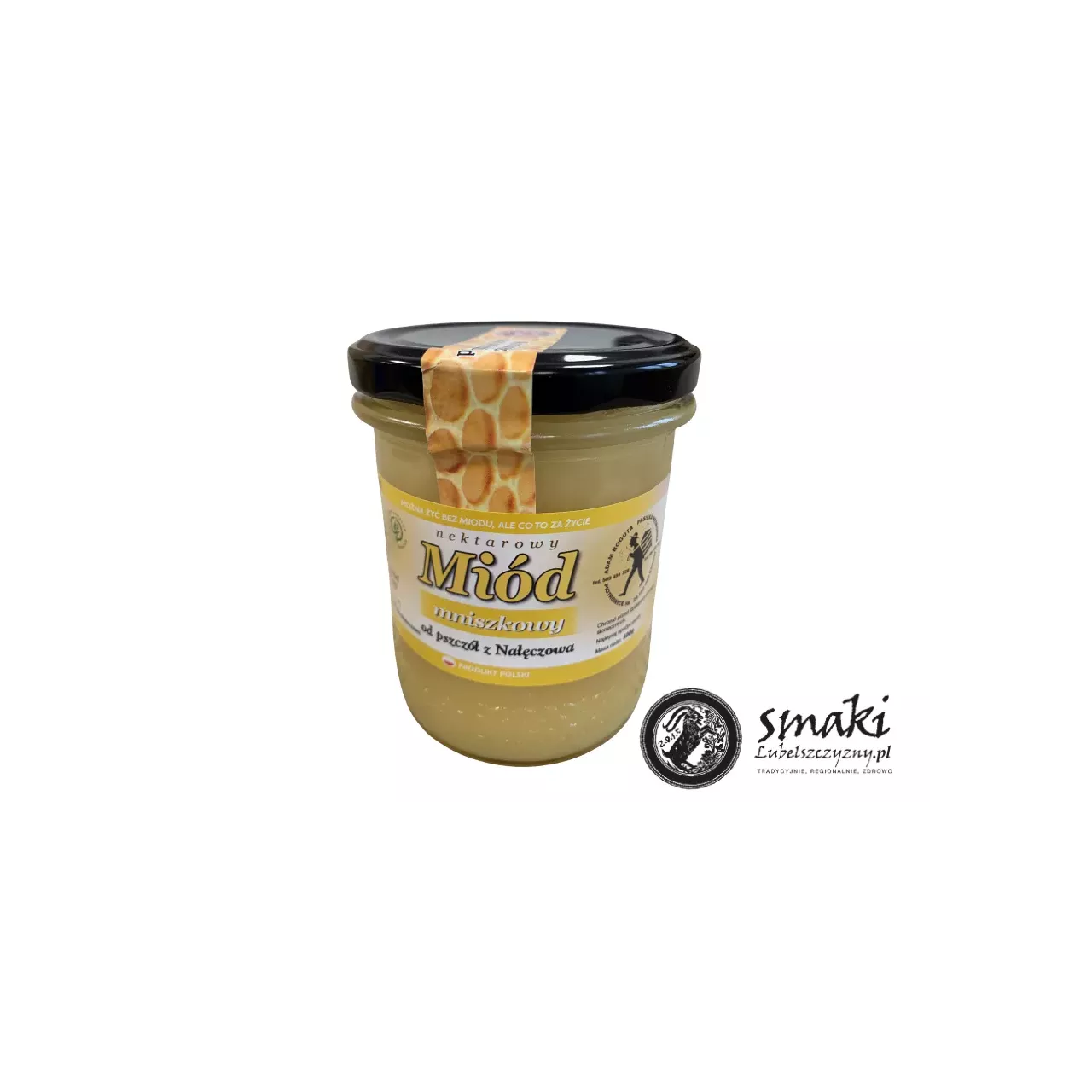 Miód mniszkowy z okolic Nałęczowa - 500 g
