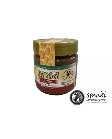 Miód + kakao + orzechy 250 g - Nałęczów