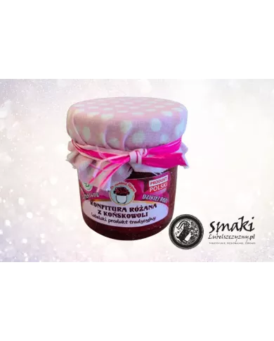 Konfitura różana z Końskowoli 50 g - MANUFAKTURA RÓŻANA
