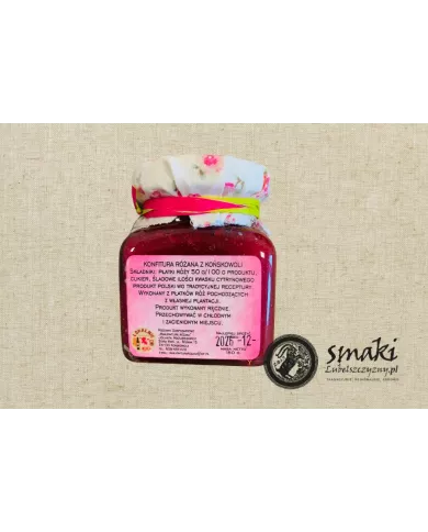 Konfitura różana z Końskowoli 150 g - MANUFAKTURA RÓŻANA