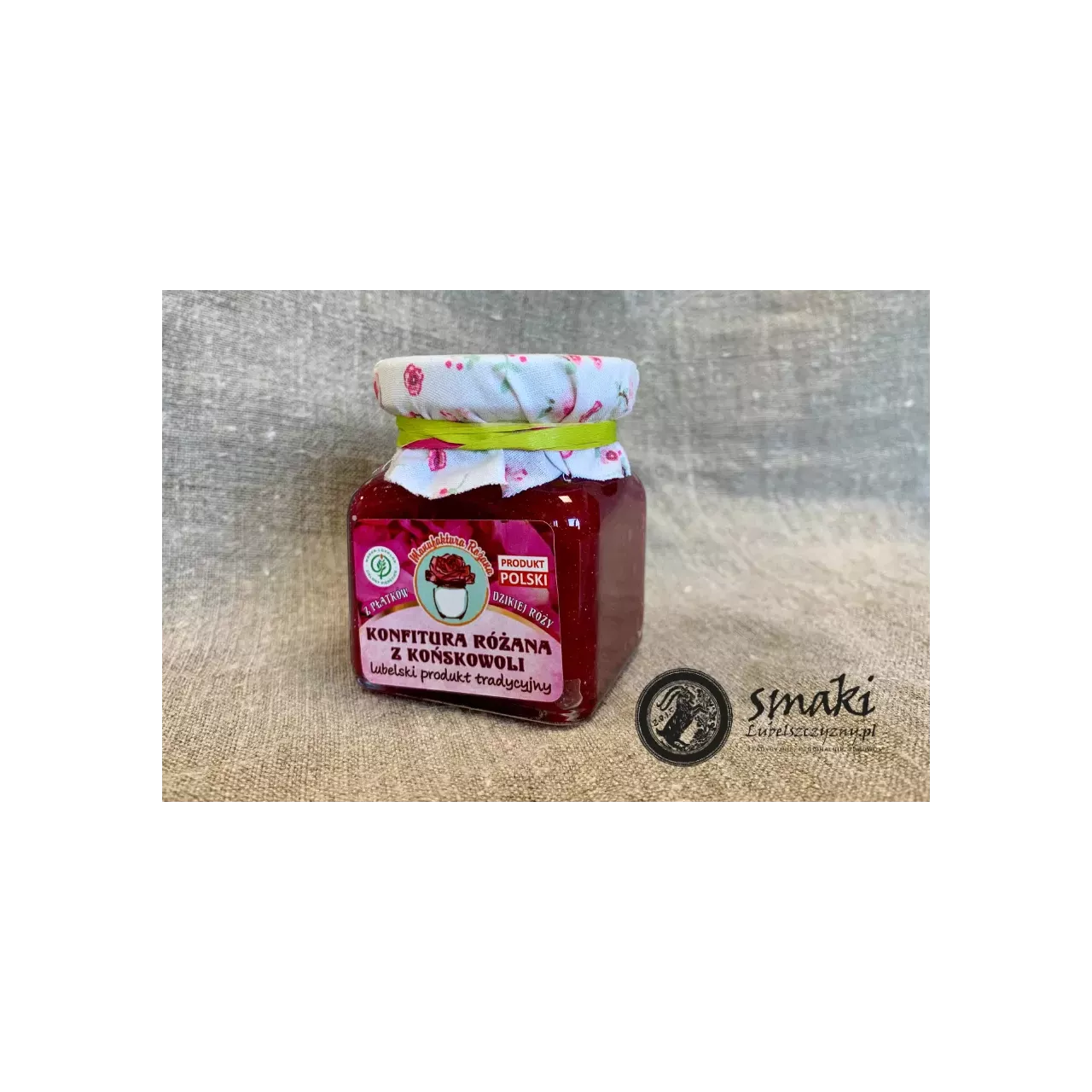 Konfitura różana z Końskowoli 150 g - MANUFAKTURA RÓŻANA