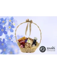 Koszyk prezentowy SŁODKIE POZDROWIENIA