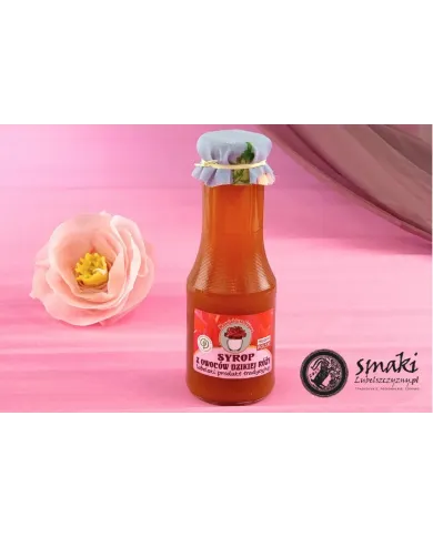 Syrop z owoców dzikiej róży, Manufaktura Różana 300 ml