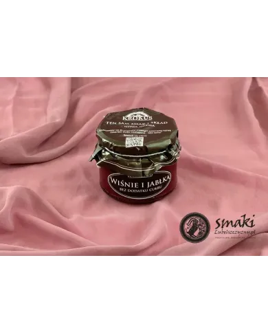 Powidła wiśniowo-jabłkowe bez cukru KROKUS