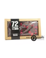 Czekolada gorzka 72% - pieprz różowy, malina, sól himalajska 105 g