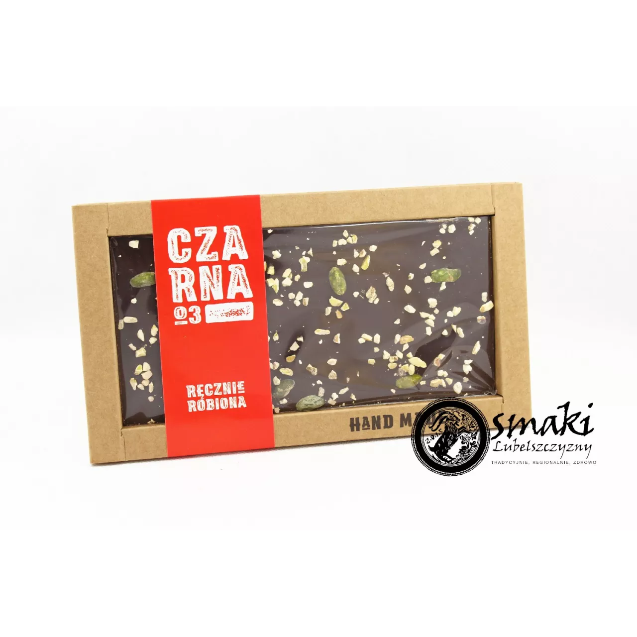 Czekolada ciemna - pistacja, migdał 105 g