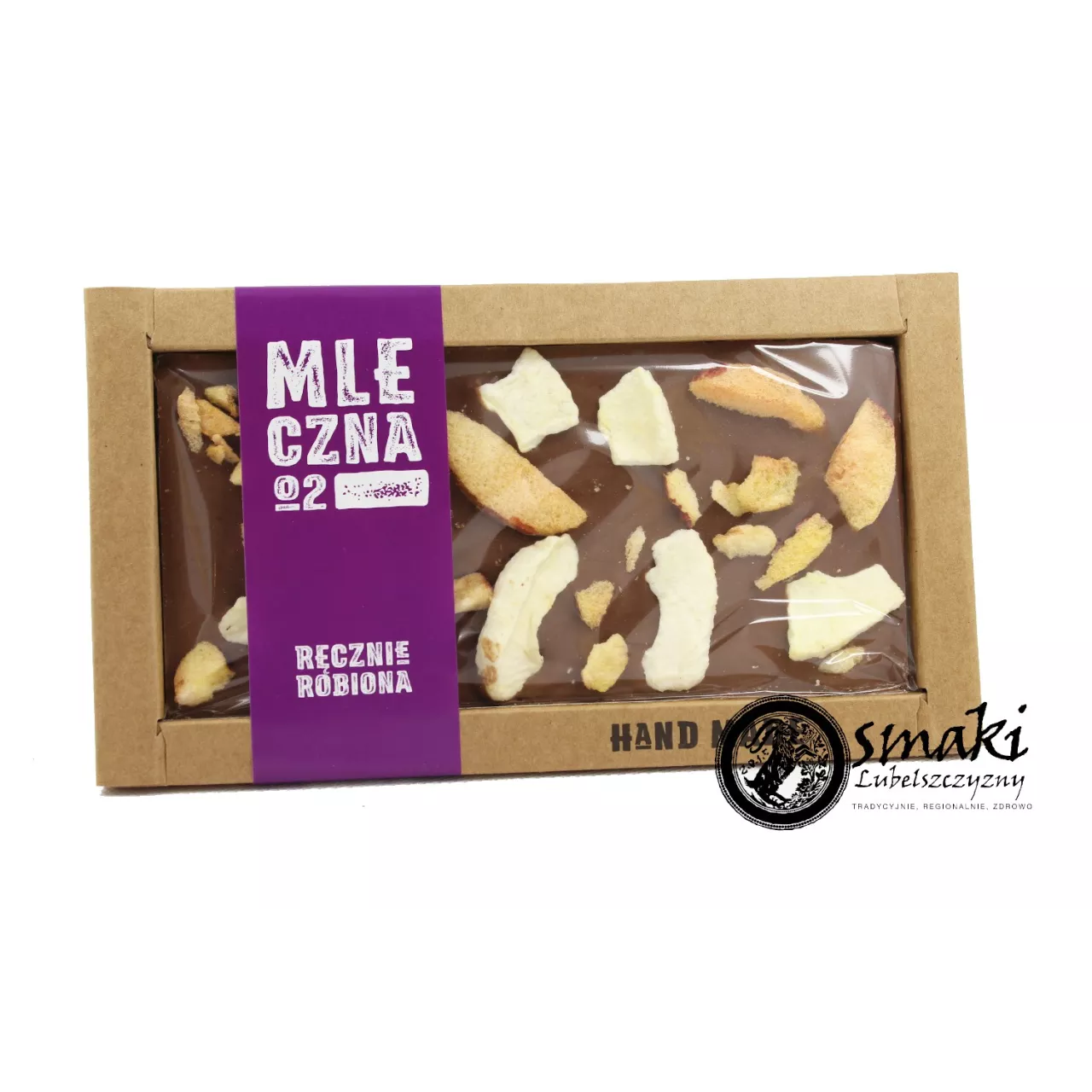 Czekolada mleczna - jabłko, śliwka 105 g