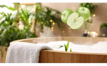 Kąpiel z octem jabłkowym – naturalny sposób na zdrową skórę i odprężenie