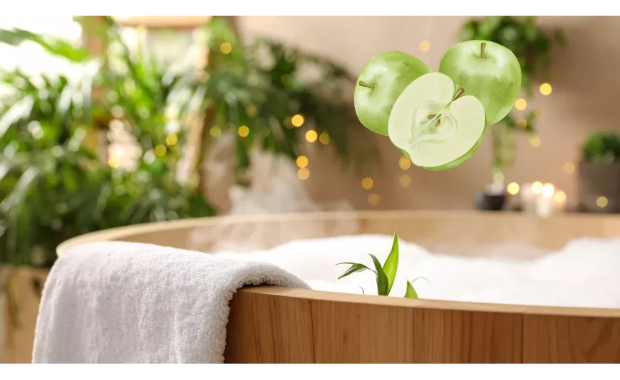 Kąpiel z octem jabłkowym – naturalny sposób na zdrową skórę i odprężenie