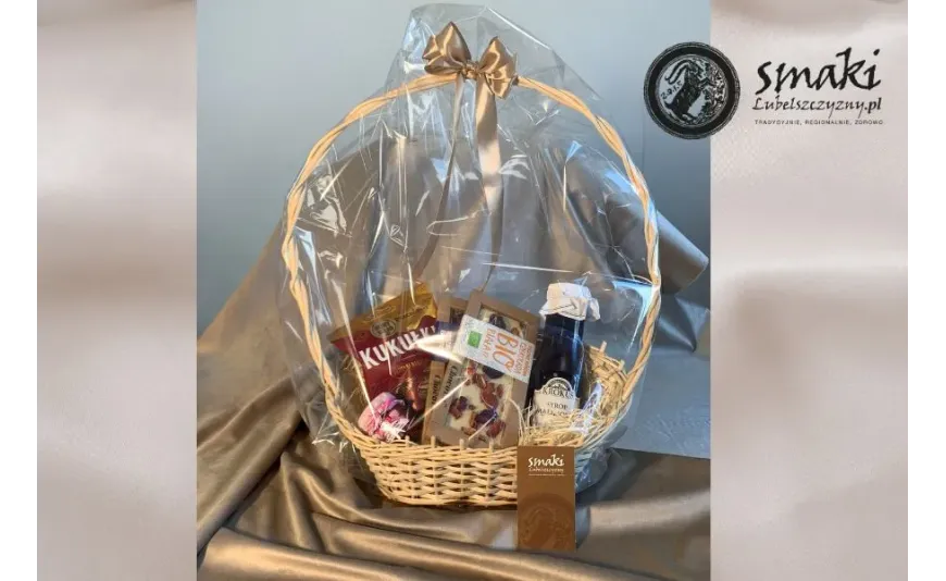Prezent na walentynki – koszyk pełen słodkich pozdrowień